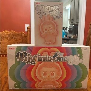 New Big Into Energy Labubu Blind Box **Authentic**
